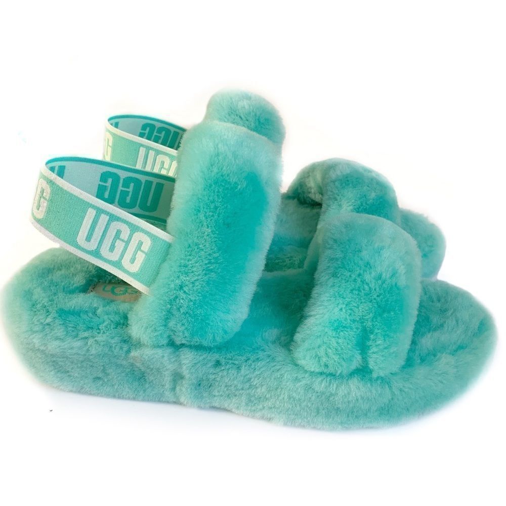 UGG Oh Yeah Shearling Slides! - Picture 2 of 6